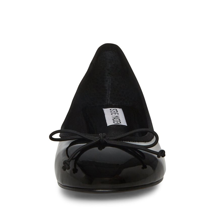 Tacones Steve Madden Cherish Charol Mujer Negras | ES RUS691